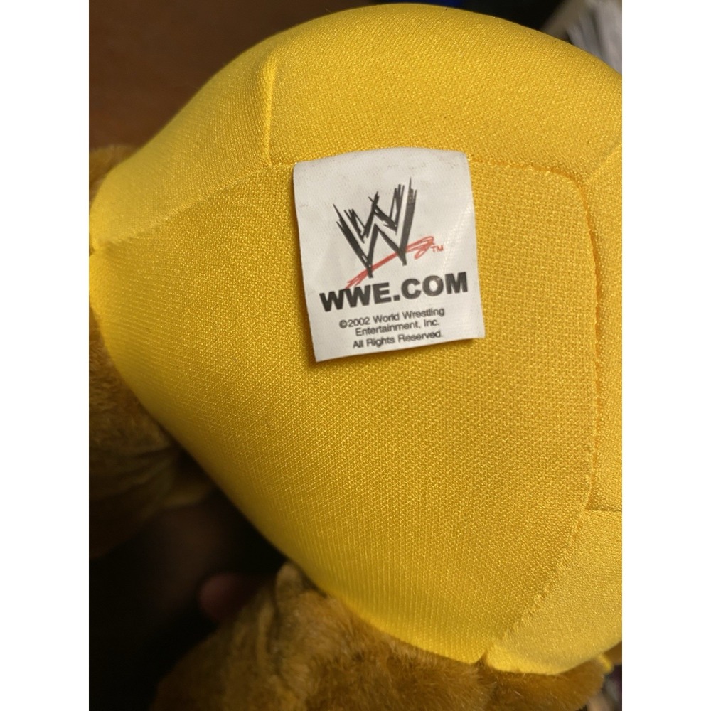 WWE WWF RARE HULK HOGAN PLUSH BULLDOG 2002 Hulk Still Rules Hulkamania - Picture 6 of 6